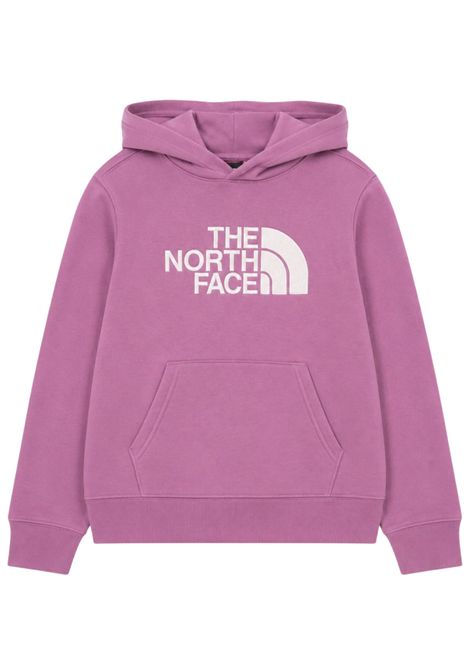 Felpa bambina rosa in cotone THE NORTH FACE | NF0A8H3YROSA